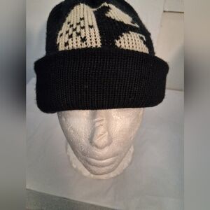 VTG Charlie Hats Winter Copper Mountain Knit Cap Ski Hat Beanie Wool